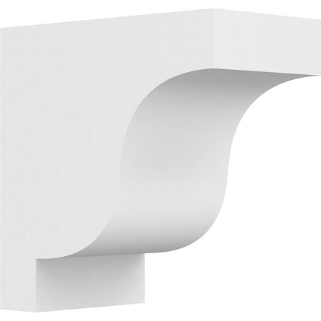 Ekena Millwork Standard Newport Architectural Grade PVC Corbel, 5"W x 10"D x 10"H CORP05X10X10NEW